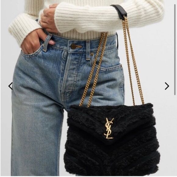 Yves Saint Laurent Handbags - Brand new with dustbag Yves Saint Laurent Black Women's shoulder Bag LouLou